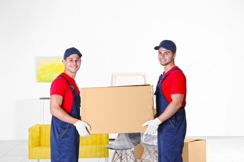 Fulham Storage representative welcoming a new customer.