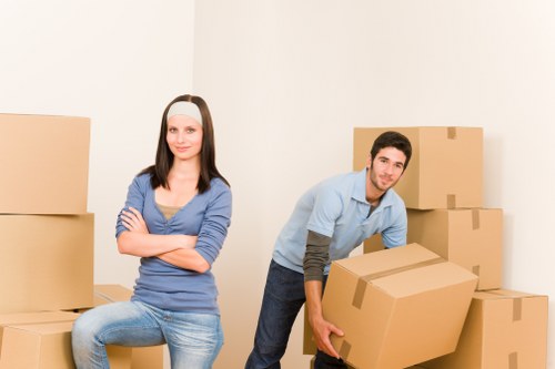 Secure storage units at Fulham Storage with advanced security features.